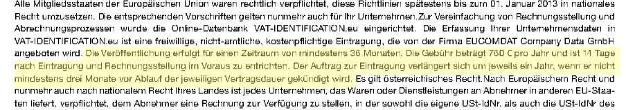 Kostenpflichtiges Abo anstatt reinem Datenabgleich Kostenpflichtiges Abo anstatt reinem Datenabgleich