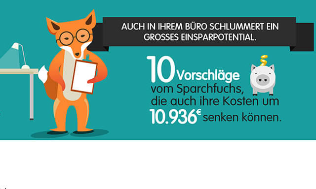 Bürokosten senken und Geld sparen